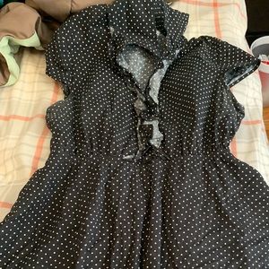 Vintage polka dot dress